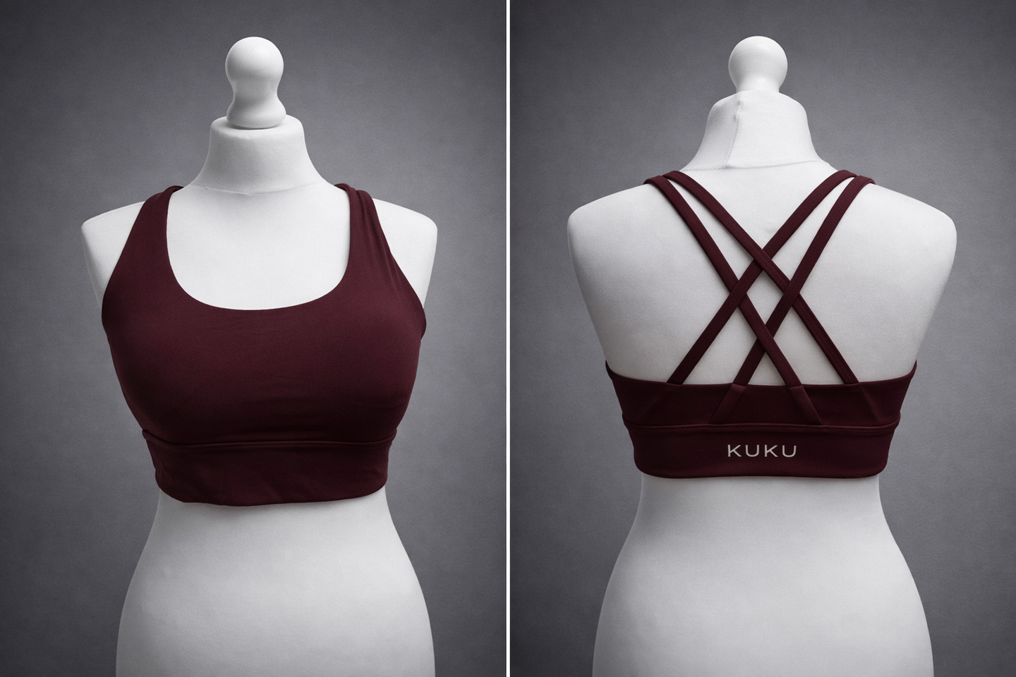Sports Bra Burgundy