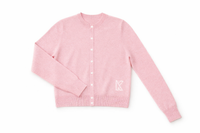Cashmere Cardigan Bubblegum Pink